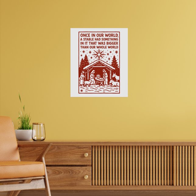 Affiche Plus grand que notre monde entier 1 (Salon 2)
