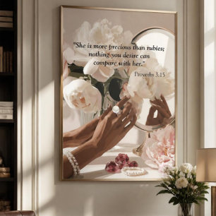 Affiche "Plus Précieux que les rubis"
