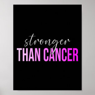 Affiche Plus que le cancer, sensibilisation au cancer du s