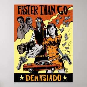 Affiche Plus rapidement que disparaissent la copie/affiche