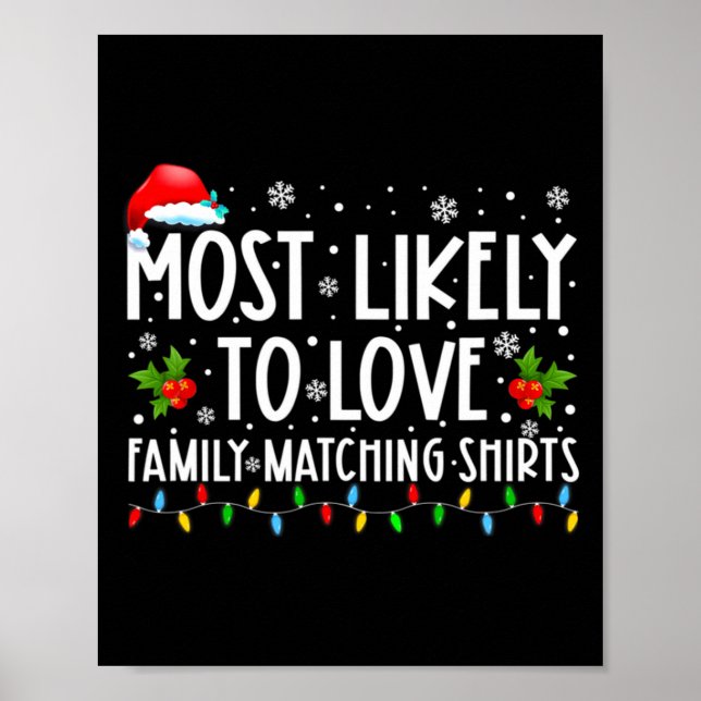 Affiche Plus susceptible d'aimer les Fu de Noël de S assor (Devant)