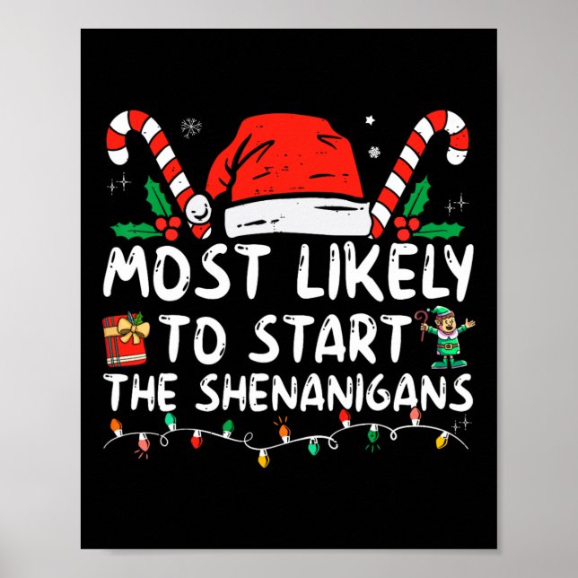 Affiche Plus susceptible de déclencher les Shenanigans Noë (Devant)