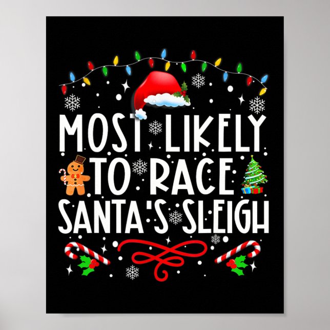 Affiche Plus susceptible de faire la course avec le traîne (Devant)