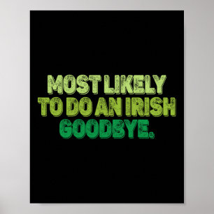 Affiche Plus susceptible de faire un au revoir irlandais 2