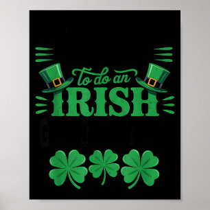 Affiche Plus susceptible de faire un au revoir irlandais d