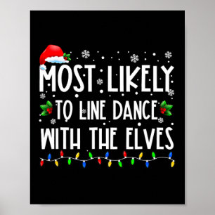 Affiche Plus susceptible de faire une danse en ligne avec