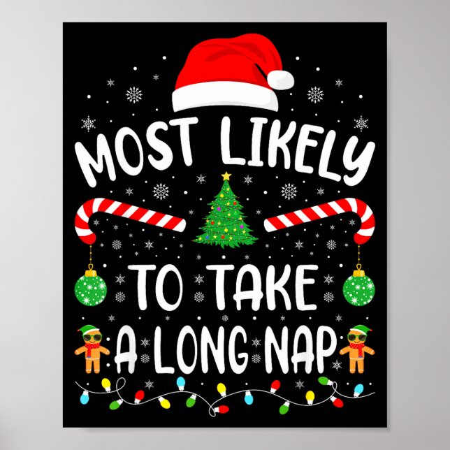 Affiche Plus susceptible de faire une longue sieste Famill (Devant)