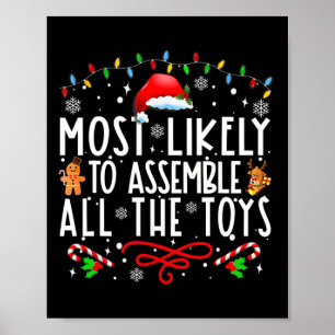 Affiche Plus susceptible de gâcher tous les jouets de Noël