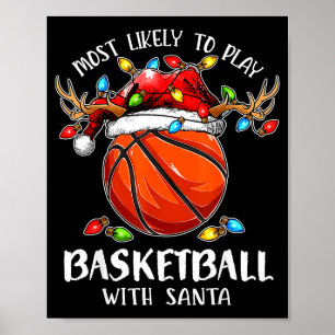 Affiche Plus susceptible de jouer au basket avec le Père N