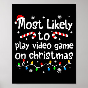 Affiche Plus susceptible de jouer aux jeux vidéo lors du m