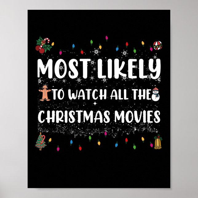 Affiche Plus susceptible de regarder tous les films de Noë (Devant)