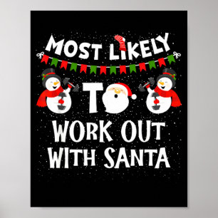 Affiche Plus susceptible de s'entraîner avec le Noël de fa