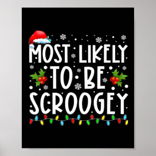 Affiche Plus susceptible d'être le chapeau de Père Noël Sc