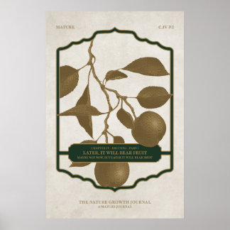 AFFICHE PLUS TARD, IL PORTERA DES FRUITS V2