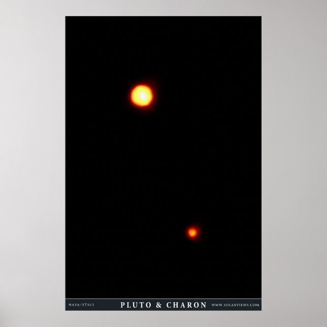 Affiche Pluto et Charon (Devant)
