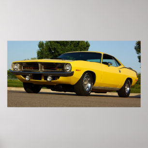 Affiche Plymouth 1970 Hemi Cuda