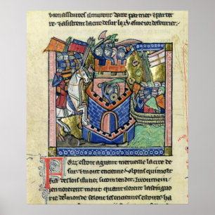 Affiche Pneu bloqué par la flotte vénitienne