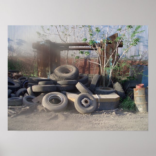 AFFICHE PNEUS (Devant)