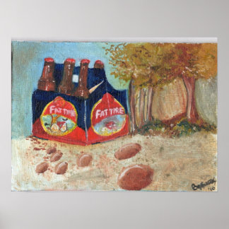 Affiche "Pneus gras"