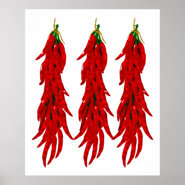 Affiche Pochette d'impression Red Chili Peppers (Devant)