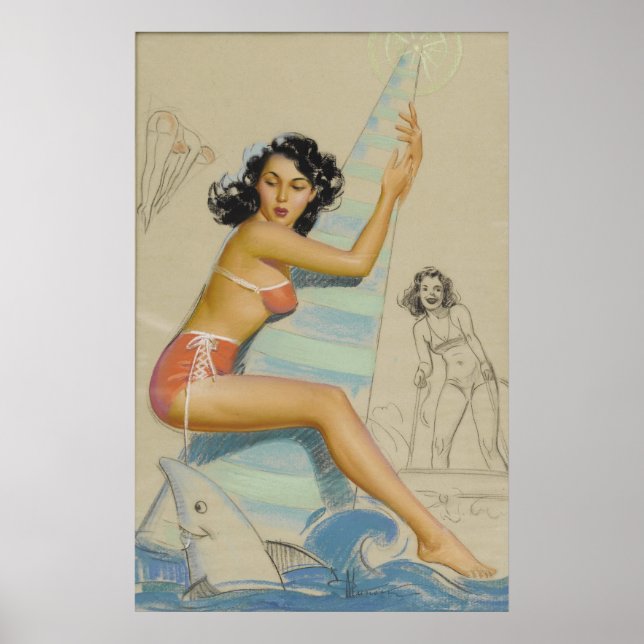 Affiche Pochette vintage (Devant)
