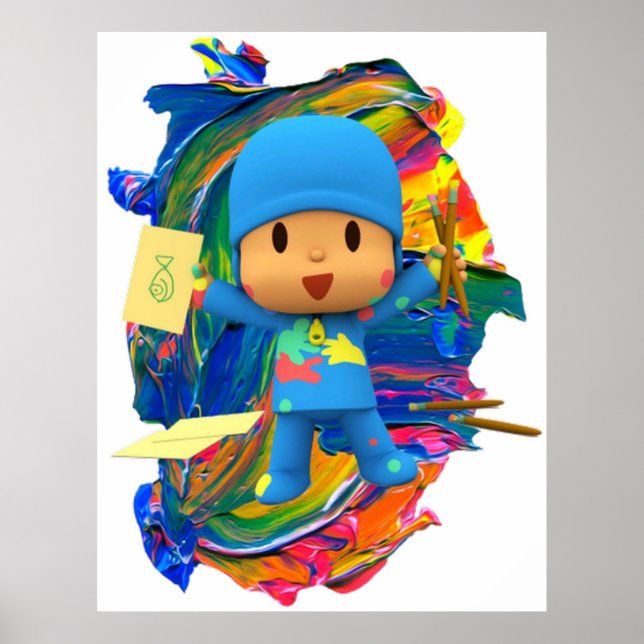 Affiche Pocoyo (Devant)