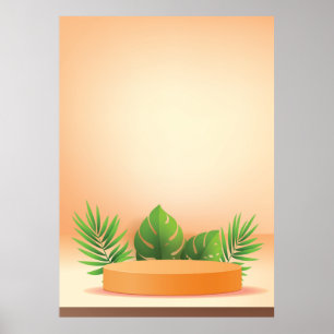 Affiche Podium 3d