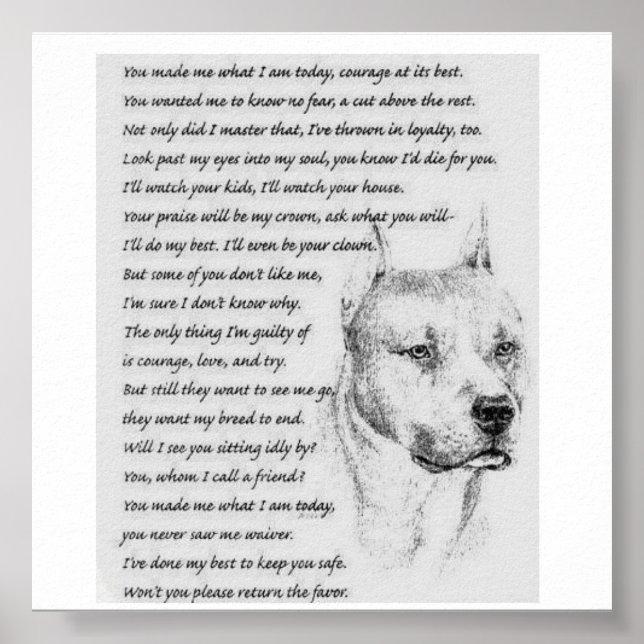 Affiche poème (Devant)