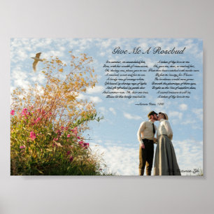 Affiche Poème d'amour victorien
