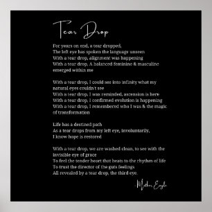 Affiche Poème de l'éveil de la larme Troisième oeil