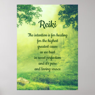 Affiche Poème de Reiki