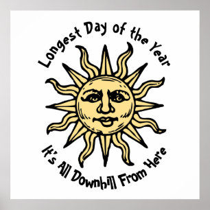 Affiche Poème du solstice d'été