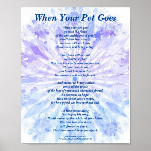 Affiche Poème : Homme animal de compagnie perdre la sympat