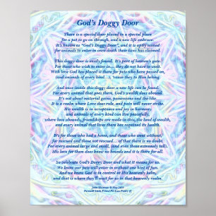 Affiche Poème : Souvenirs Spéciaux D'Un Animal De Compagni