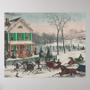 Affiche Poésie d'hiver de PIÈCE EN T