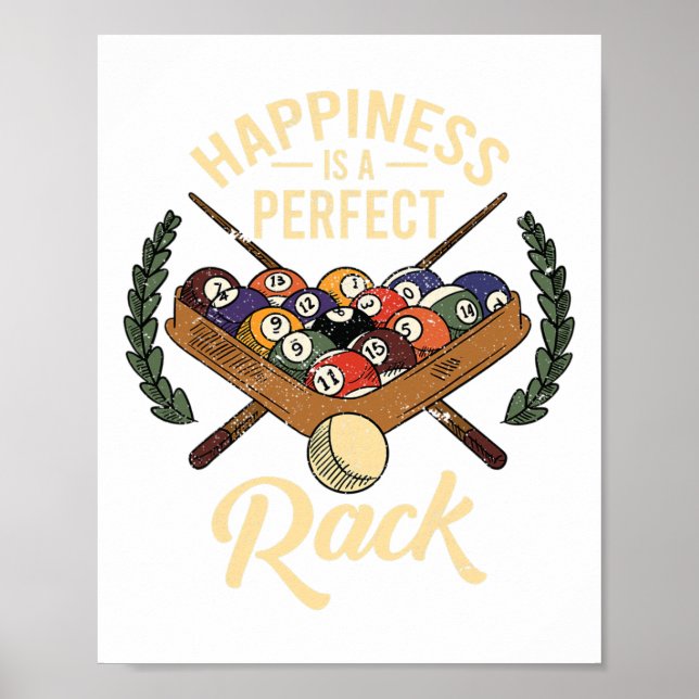 Affiche Poids de la calque Lifdering Billiards Funn (Devant)