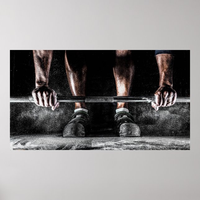 Affiche Poids de levage (Devant)