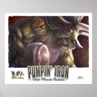 Affiche Poids Dinosaur