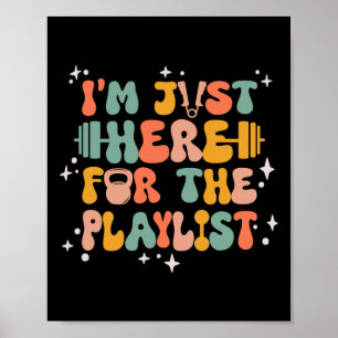 Affiche Poids Drôle Gymnase Exercice Femmes