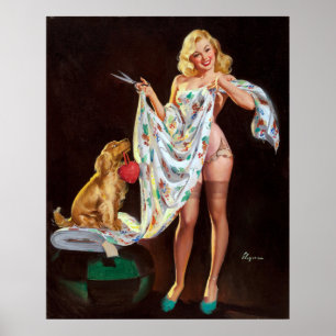 Affiche Poignée à la mode