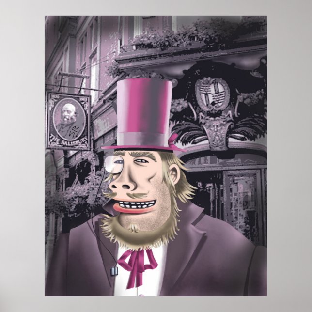 Affiche Poignée avec l'affiche de valeur mat Hyde (Devant)