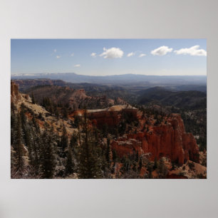 Affiche Point de Farview dans le parc national de Bryce Ca