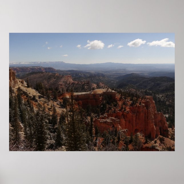 Affiche Point de Farview dans le parc national de Bryce Ca (Devant)