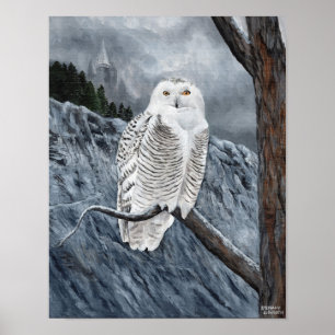 Affiche Point de vue du Harfang des neiges