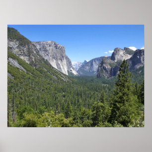 Affiche Point d'inspiration dans le parc national de Yosem