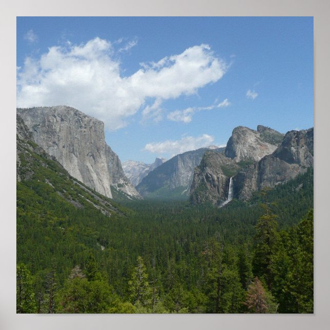 Affiche Point d'inspiration dans le parc national Yosemite (Devant)