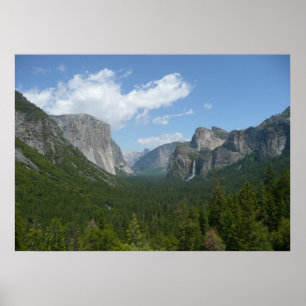 Affiche Point d'inspiration dans le parc national Yosemite