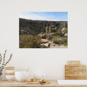 Affiche Point Massai du monument national de Chiricahua