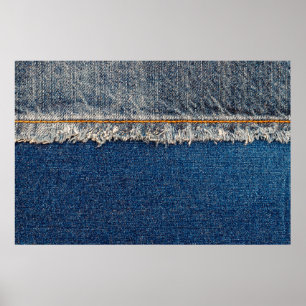 Affiche Pointe droite avec fil orange sur le den blanchi