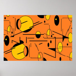 Affiche Pointe du Monstre Atomique - Ken Gage MCM Art